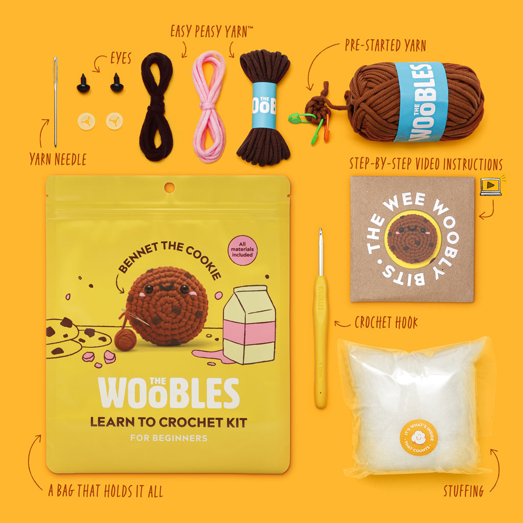 Bennet the Cookie Crochet Kit