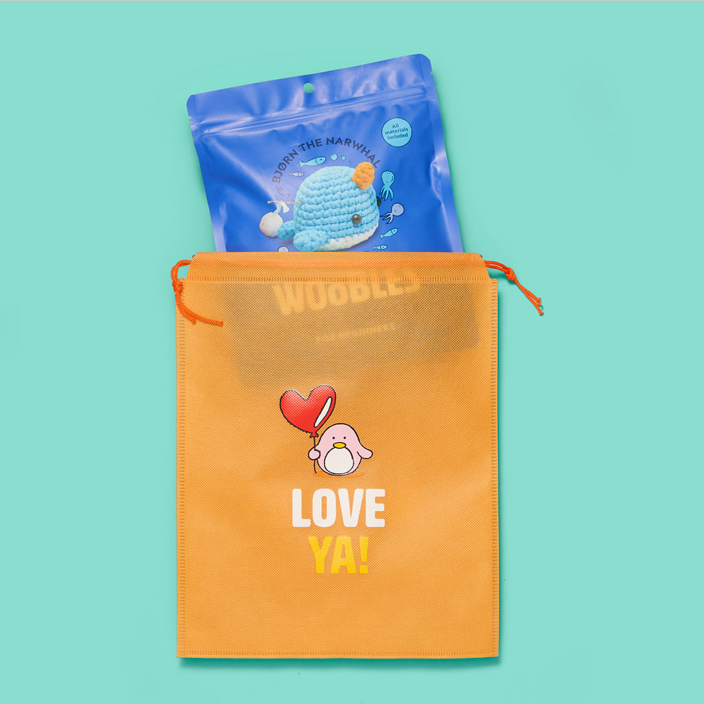Draw You In Drawstring Bags