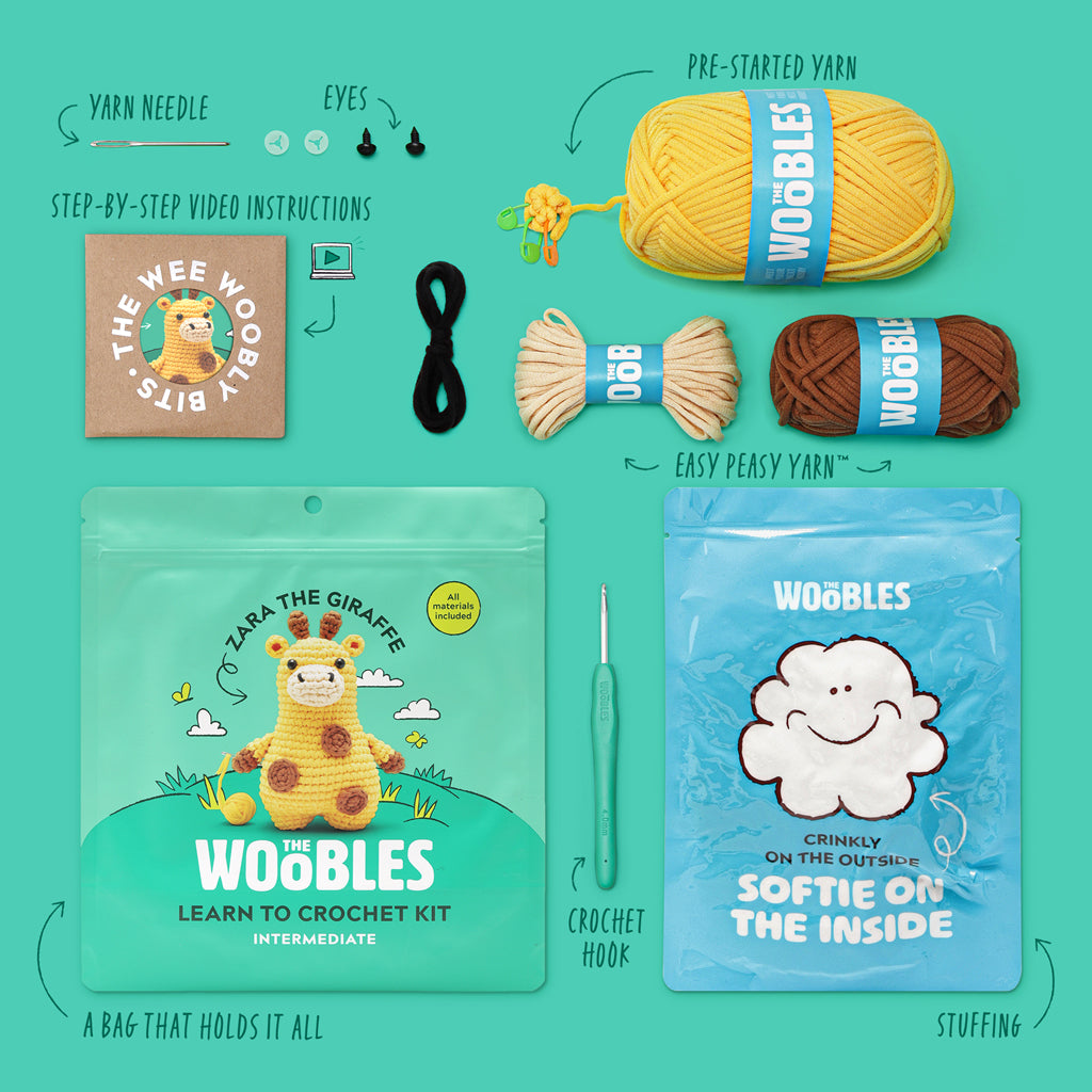 Zara the Giraffe Crochet Kit
